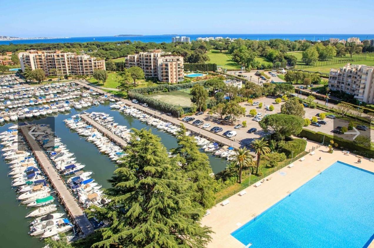 My Resid Appart Cannes Marina Vue Piscine Mandelieu Exteriör bild